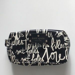 FINAL PRICE! Kate Spade Small Cosmetics Pouch
